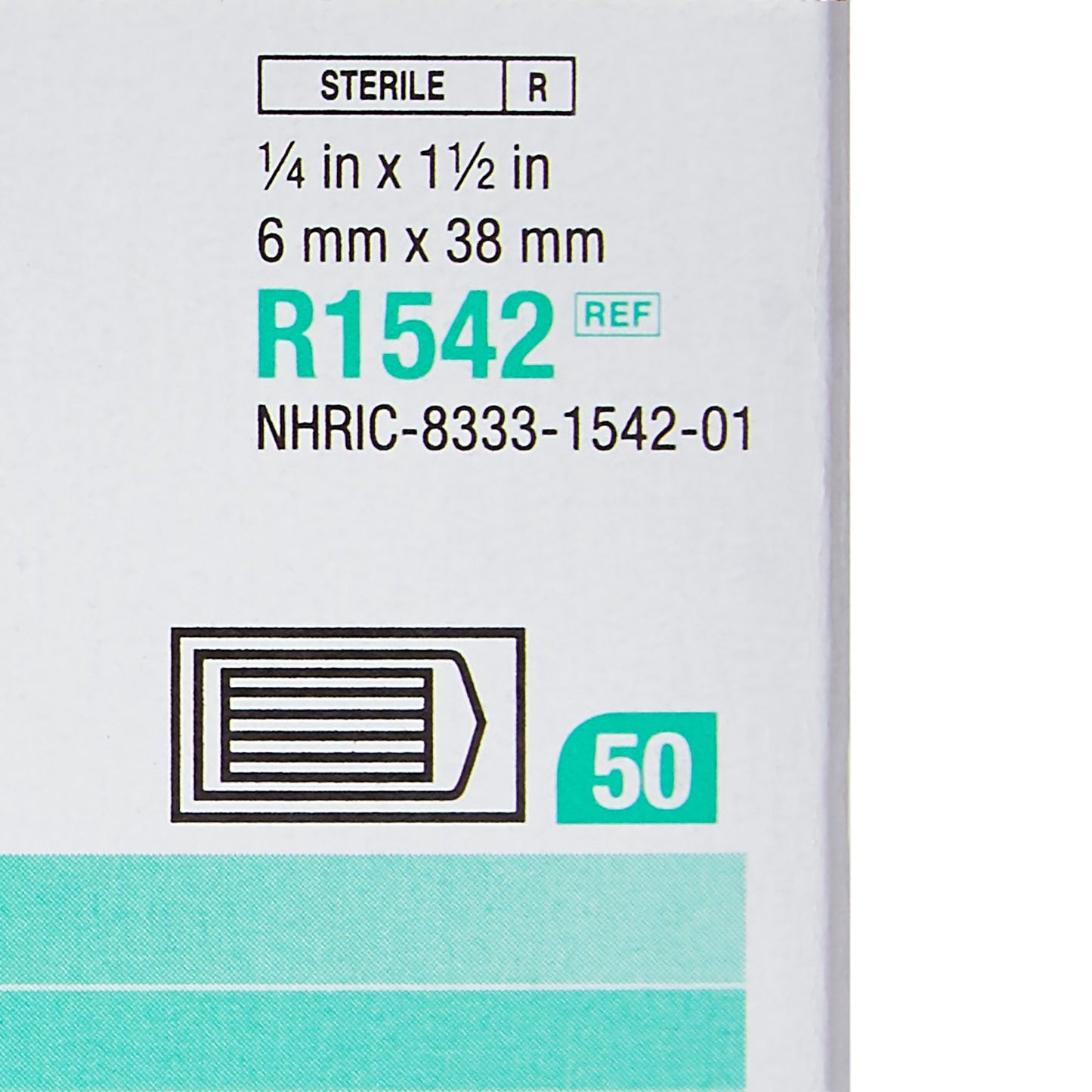 3M™ Steri-Strip™ Skin Closure Strip, 0.25 x 1.5 in.