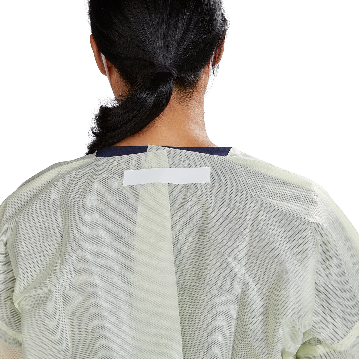 McKesson AAMI Level 2 Isolation Gown, Tape Tab Neck Style, Extra Large, Yellow