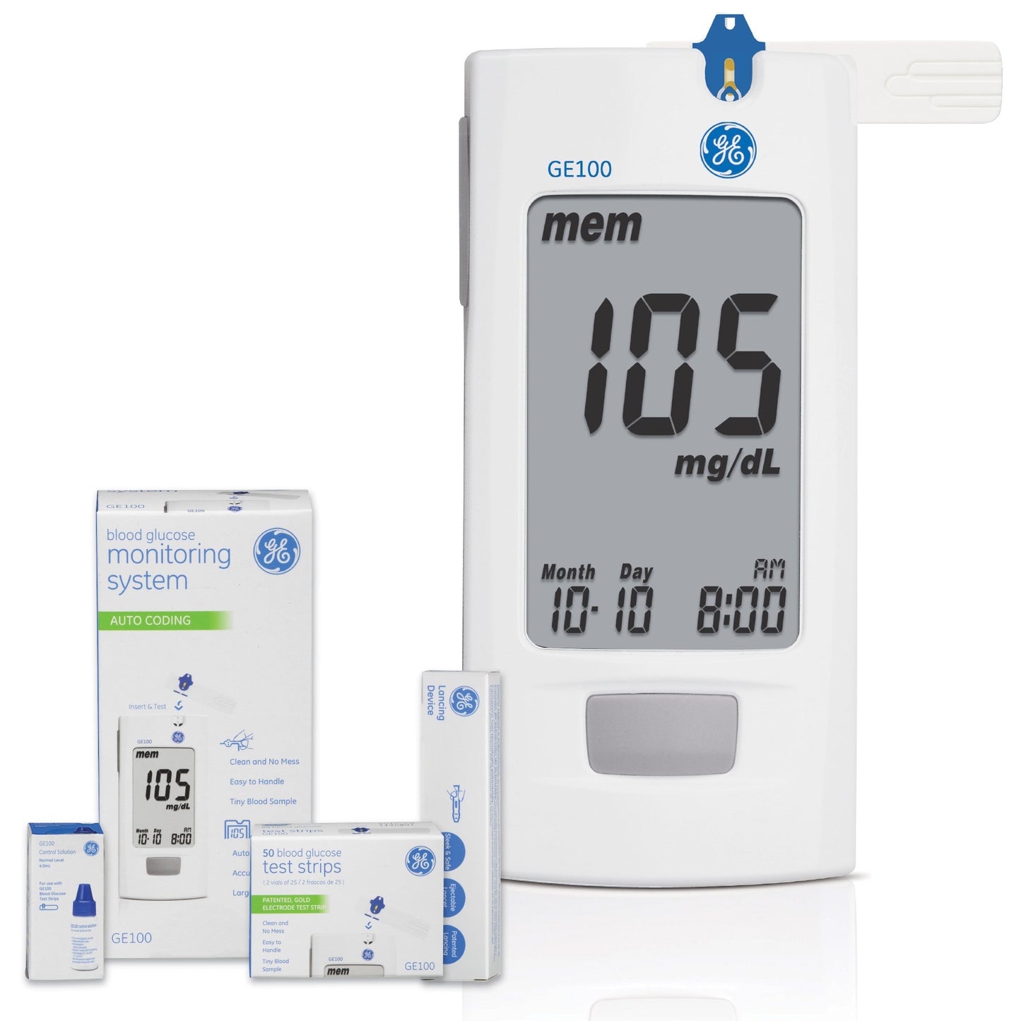 GE Blood Glucose Meter Bundle
