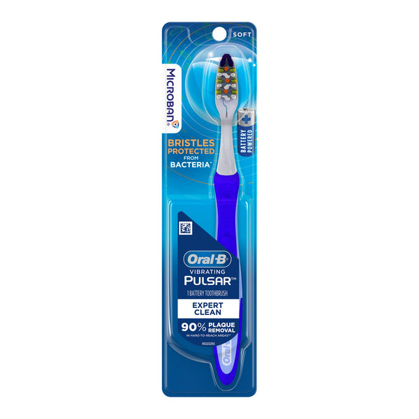 Oral-B® Vibrating Pulsar™ Battery Toothbrush Expert Clean Soft