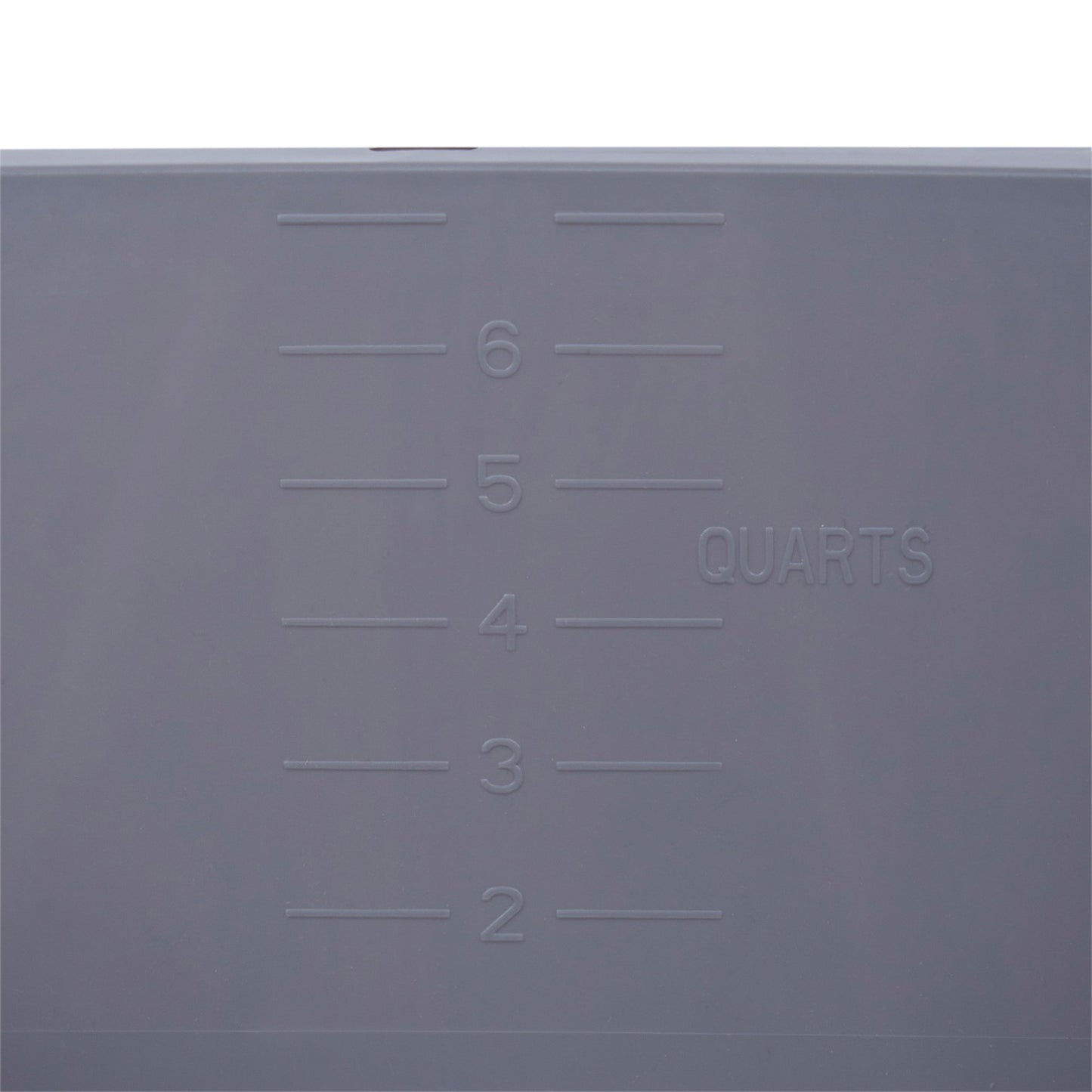McKesson Wash Basin, Rectangle, 7 Quart, Gray