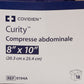 Curity™ Sterile Abdominal Pad, 8 x 10 Inch