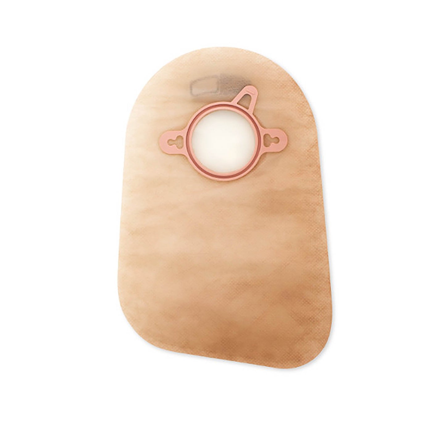 New Image™ 2-Piece Transparent Ostomy Pouch, Pre-cut to Fit 57 mm Stoma, Red