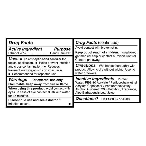 McKesson Foaming Hand Sanitizer with Aloe, 8.5 oz. Pump Bottle