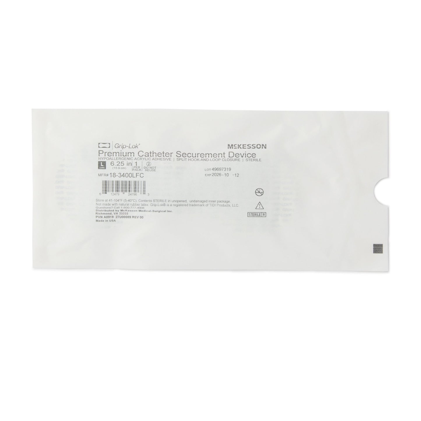 McKesson Grip-Lok® Premium Catheter Securement Devices