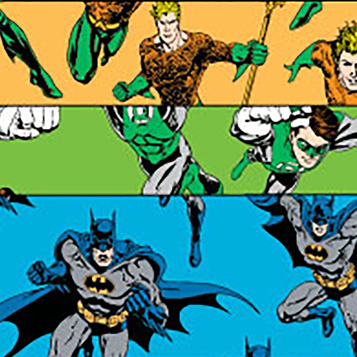 American® White Cross Stat Strip® Kid Design Justice League Adhesive Strip