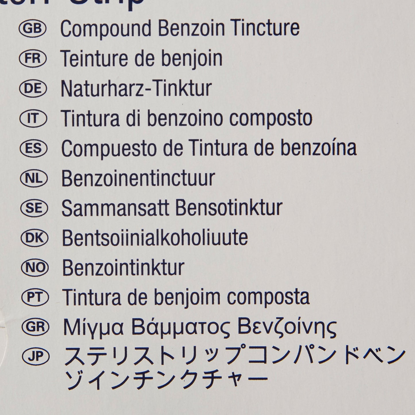 3M Steri-Strip Compound Benzoin Tincture