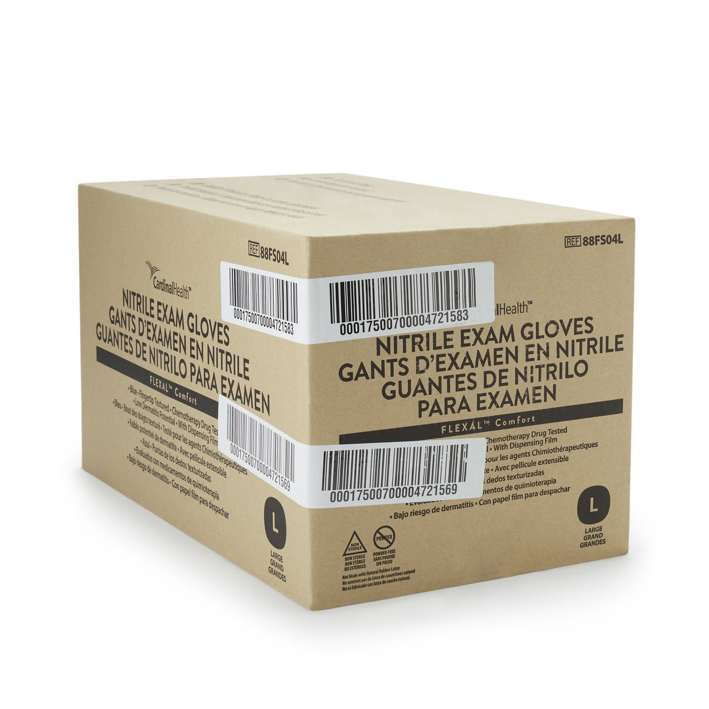 Flexal™ Comfort Nitrile Exam Glove, Large, Blue