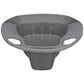 McKesson Stackable Bedpan, Non-Stick Plastic, Graphite Color