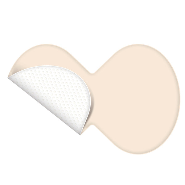 Proximel® Non-Border Foam Dressing, 5 x 8 Inch for Heels