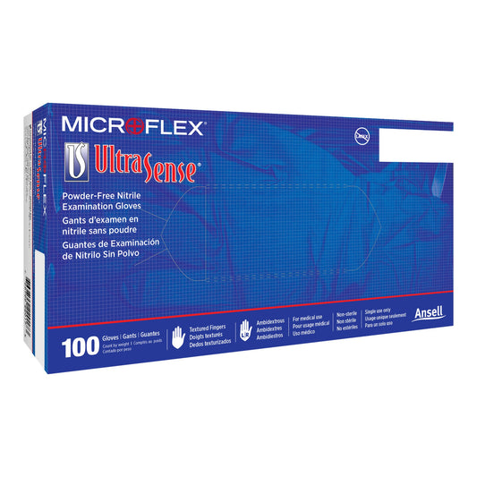 Ultrasense® Nitrile Exam Glove, Small, Blue