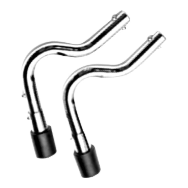 UNIVERSAL CHROMEW/O WHEELS F/WHEELCHAIR (1/PR)