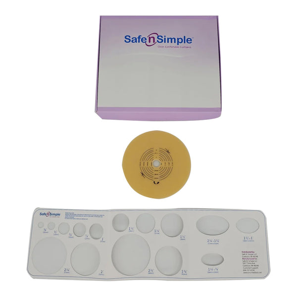 OSTOMY 2PC EXT RND HYDROCOLLOID 2 3/4" (5/BX 8BX/CS
