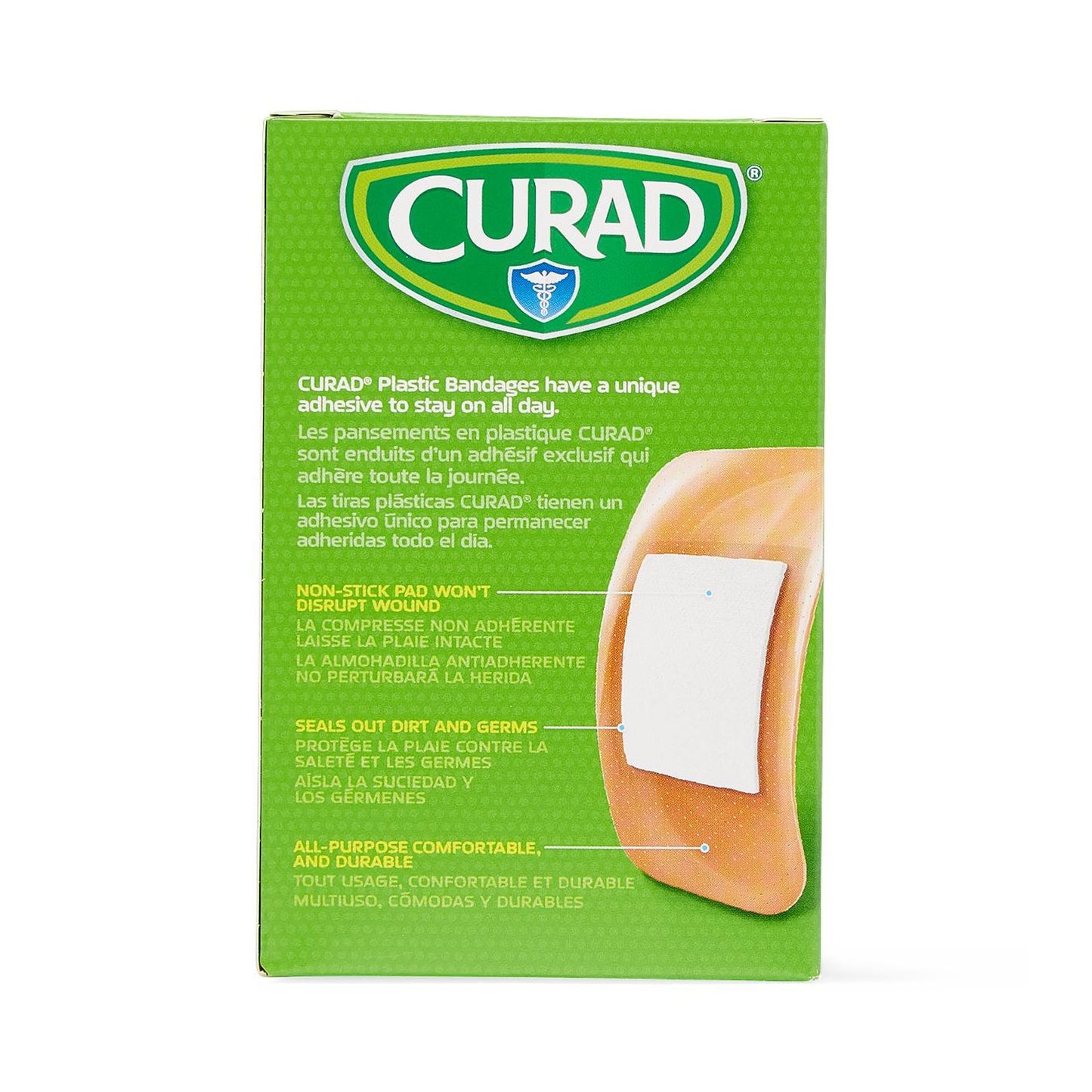Curad® Tan Adhesive Strip, 2 x 4 Inch