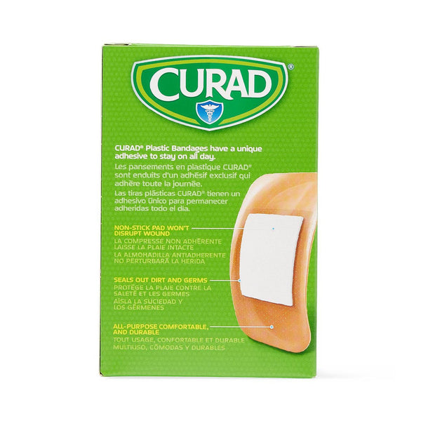 Curad® Tan Adhesive Strip, 2 x 4 Inch