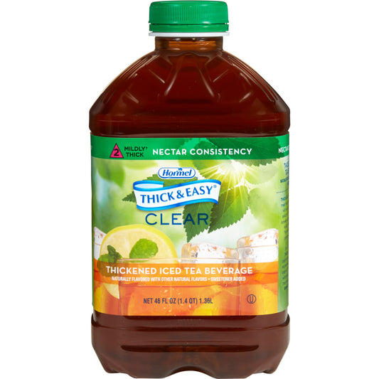 Thick & Easy® Clear Nectar Consistency Iced Tea Thickened Beverage, 46-oz.