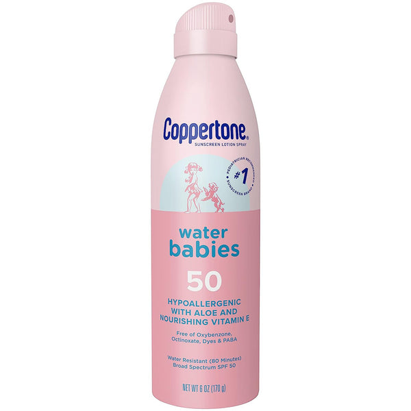 Coppertone® Water Babies Sunscreen Spray, SPF 50