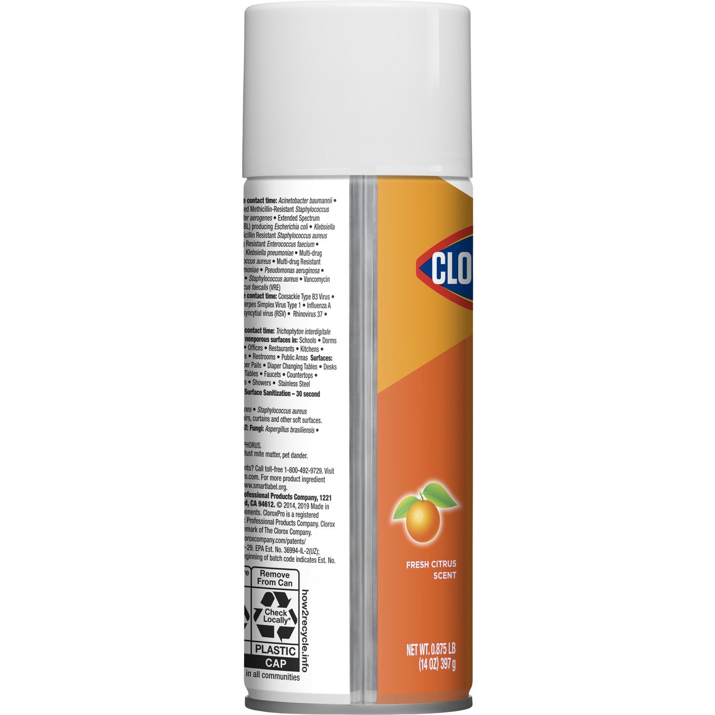 Clorox Pro™ Clorox® 4 in One Surface Disinfectant and Sanitizer, Citrus Scent