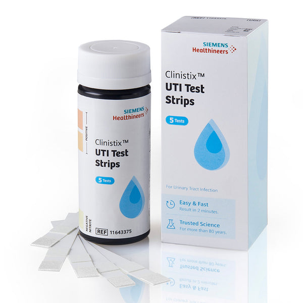 Clinistix UTI Urine Test Strips - Easy-to-Use, Fast Results, 5 Tests