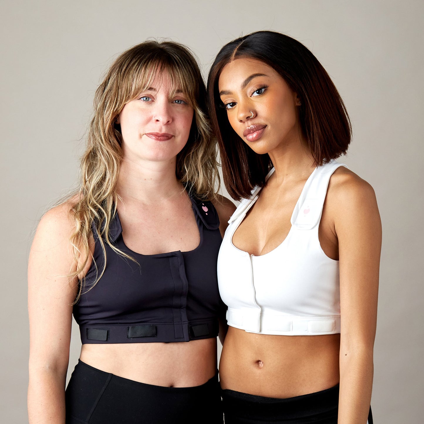 Larissa™ Post-Surgical Bra, White, Queen Size