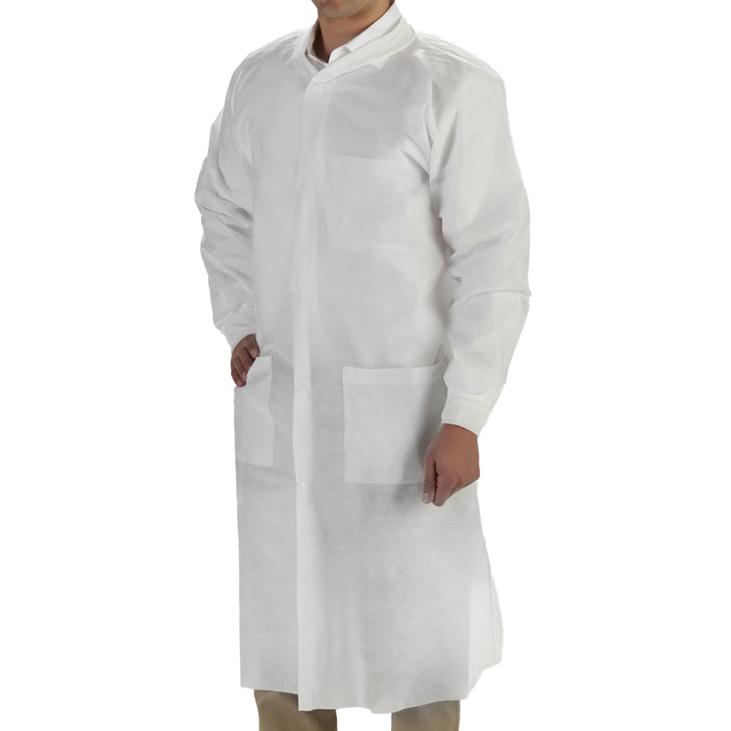 LabMates® Lab Coat, White, Small