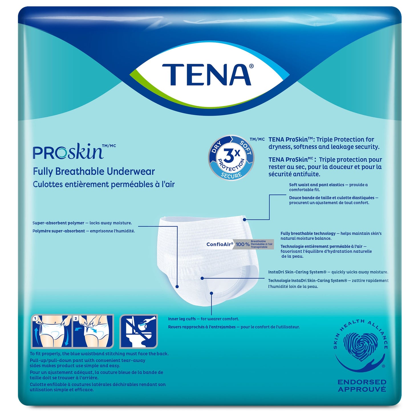 Tena® ProSkin™ Extra Absorbent Underwear, Small