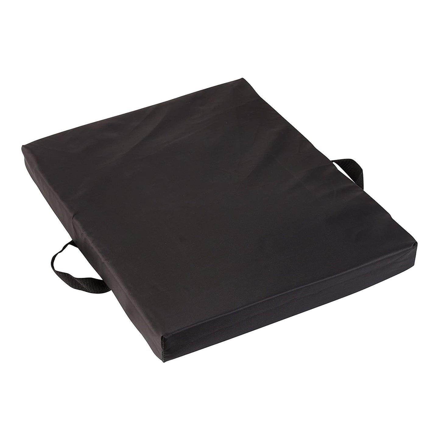 Mabis® Wheelchair Seat Cushion, Black, 16 D x 20 W x 2 H in.