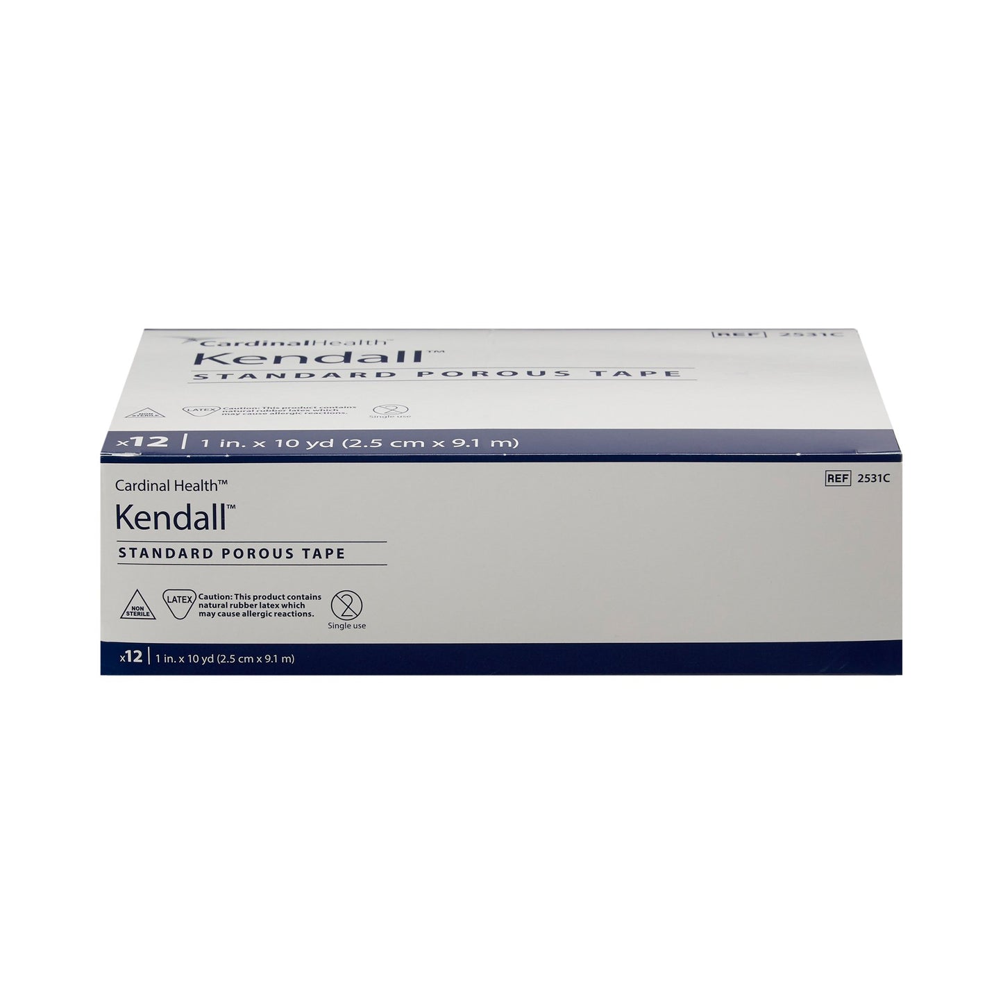 Kendall™ Cloth Medical Tape, 1 Inch x 10 Yard, White