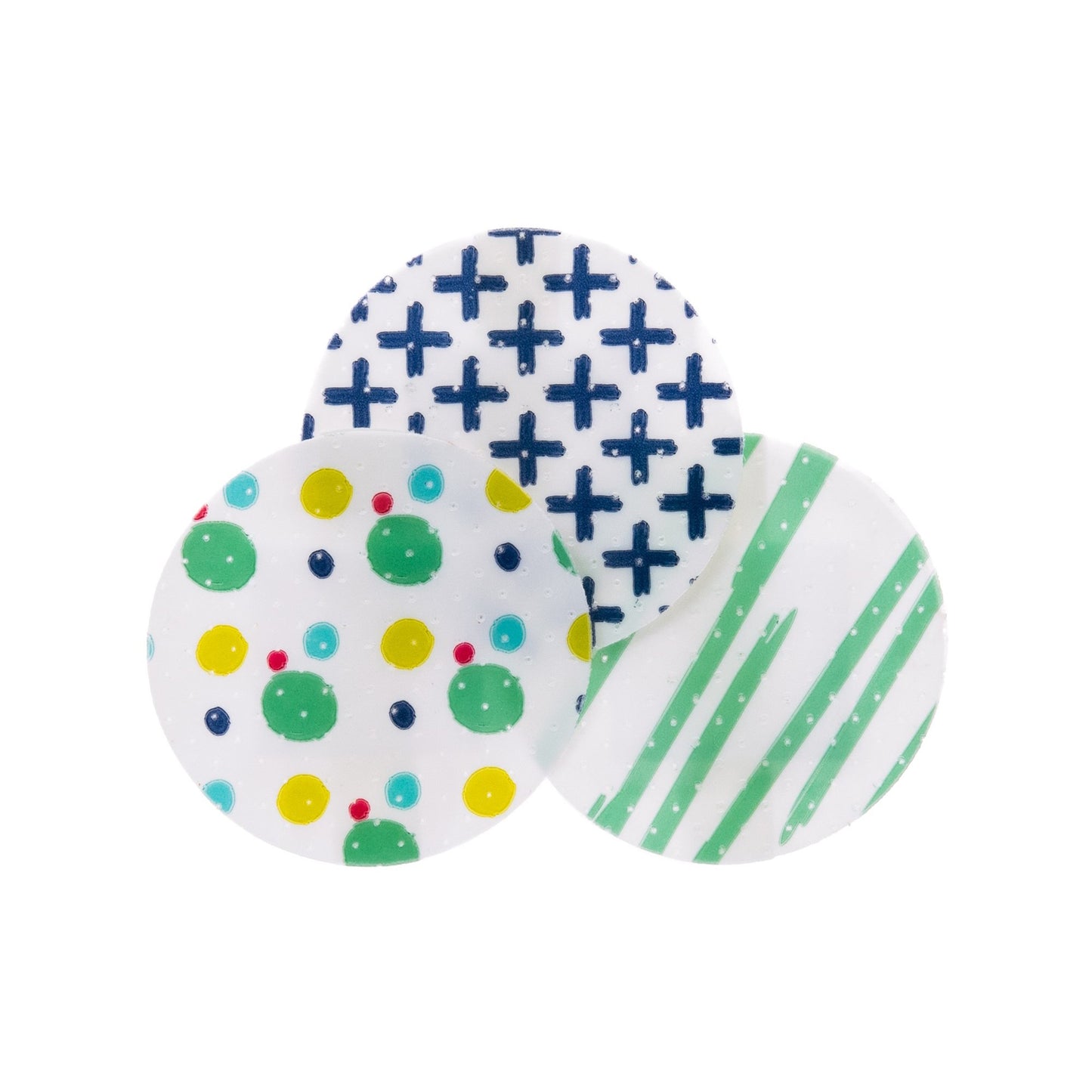 McKesson Kids™ Round Kid Design (Assorted Prints) Adhesive Spot Bandage, 1 Inch