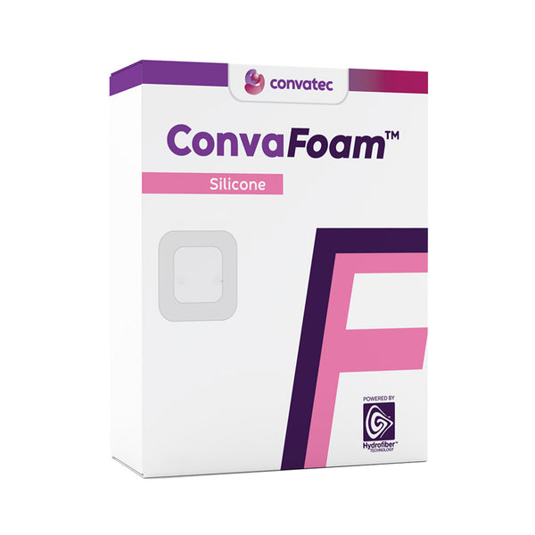 ConvaFoam™ Silicone Adhesive Foam Dressing, 7 x 8 Centimeter Sacral