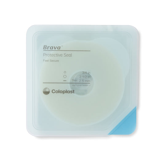 F/Ostomy Pouch Brava Thin 3/4"X2 1/2" (10/Bx)