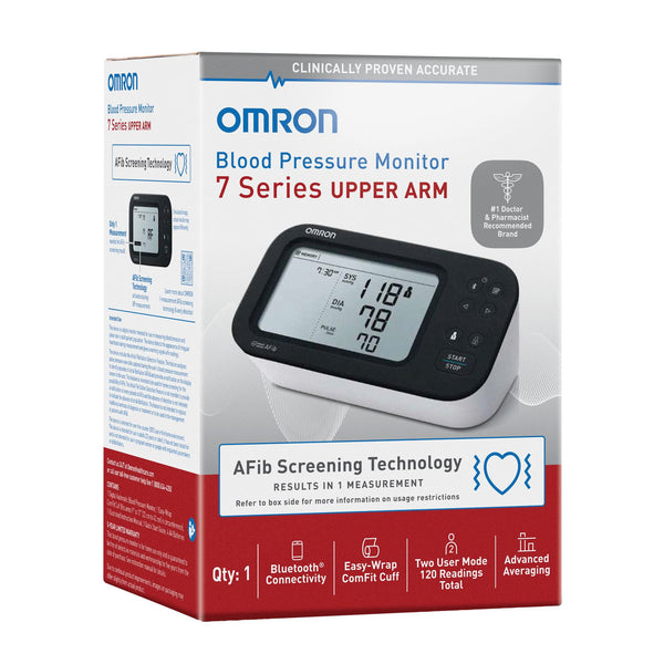 BP OMRON 7 SERIES UPPER ARM W/EASY WRAP (10/CS)