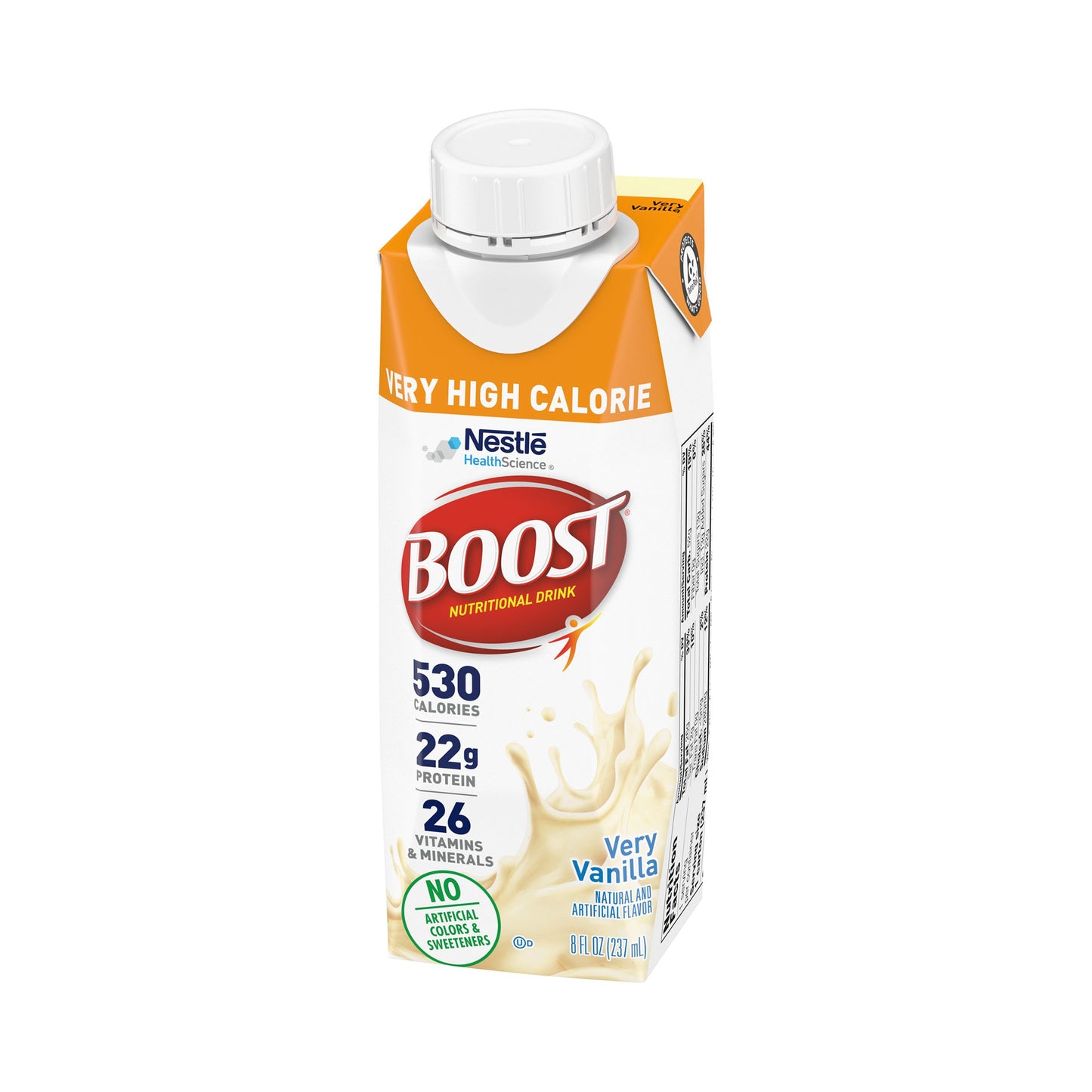 Boost® Very High Calorie Vanilla Nutritional Drink, 8-ounce carton