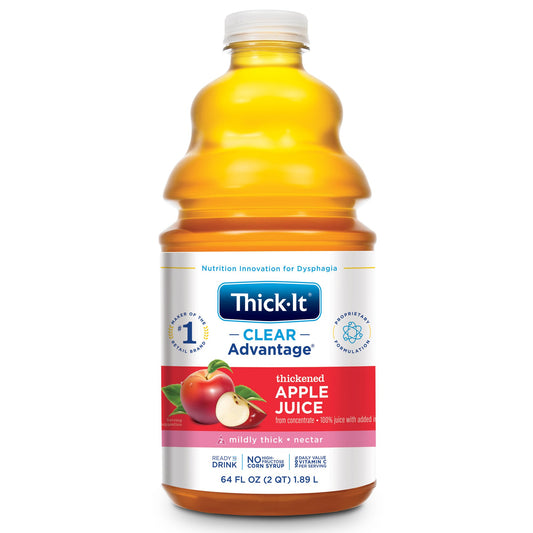 Thick-It® Clear Advantage® Nectar Consistency Apple Thickened Beverage, 64-oz.