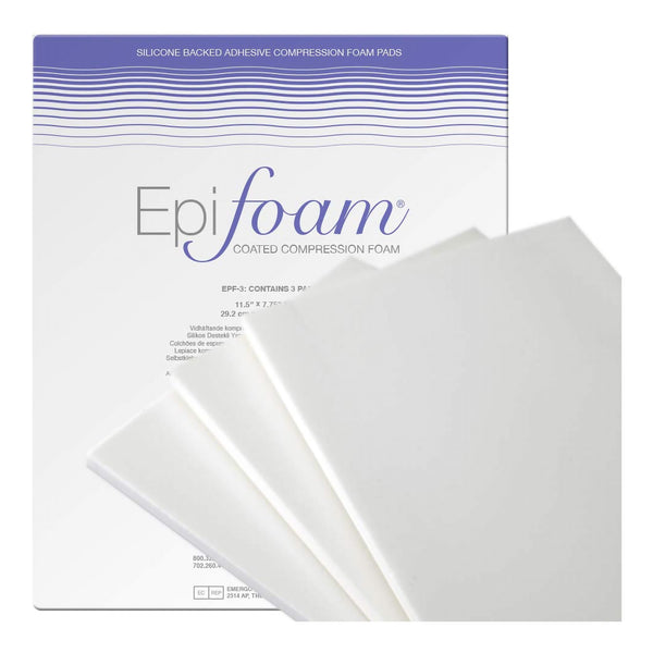 Epi-foam® Silicone Foam Dressing, 7-3/4 X 11-1/2 Inch