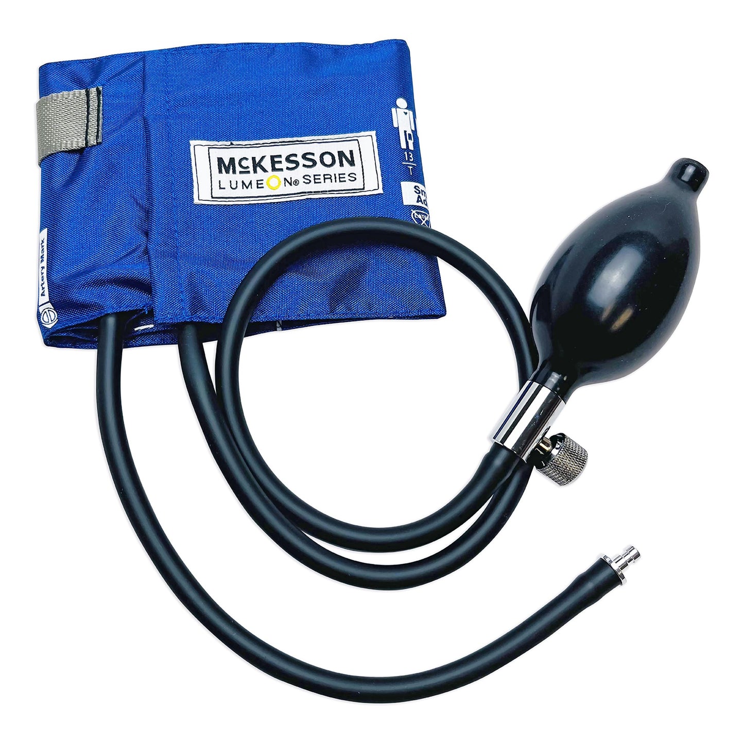 McKesson Lumeon Blood Pressure Bulb and Cuff, Child Arm, Small, 19-27 cm