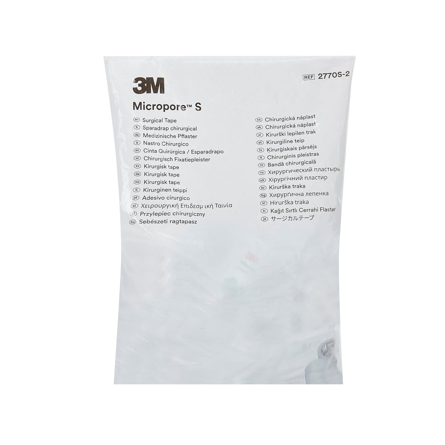 3M™ Micropore™ S Silicone Medical Tape, 2 Inch x 1-1/2 Yard, Blue