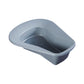 McKesson Stackable Bedpan, Non-Stick Plastic, Graphite Color