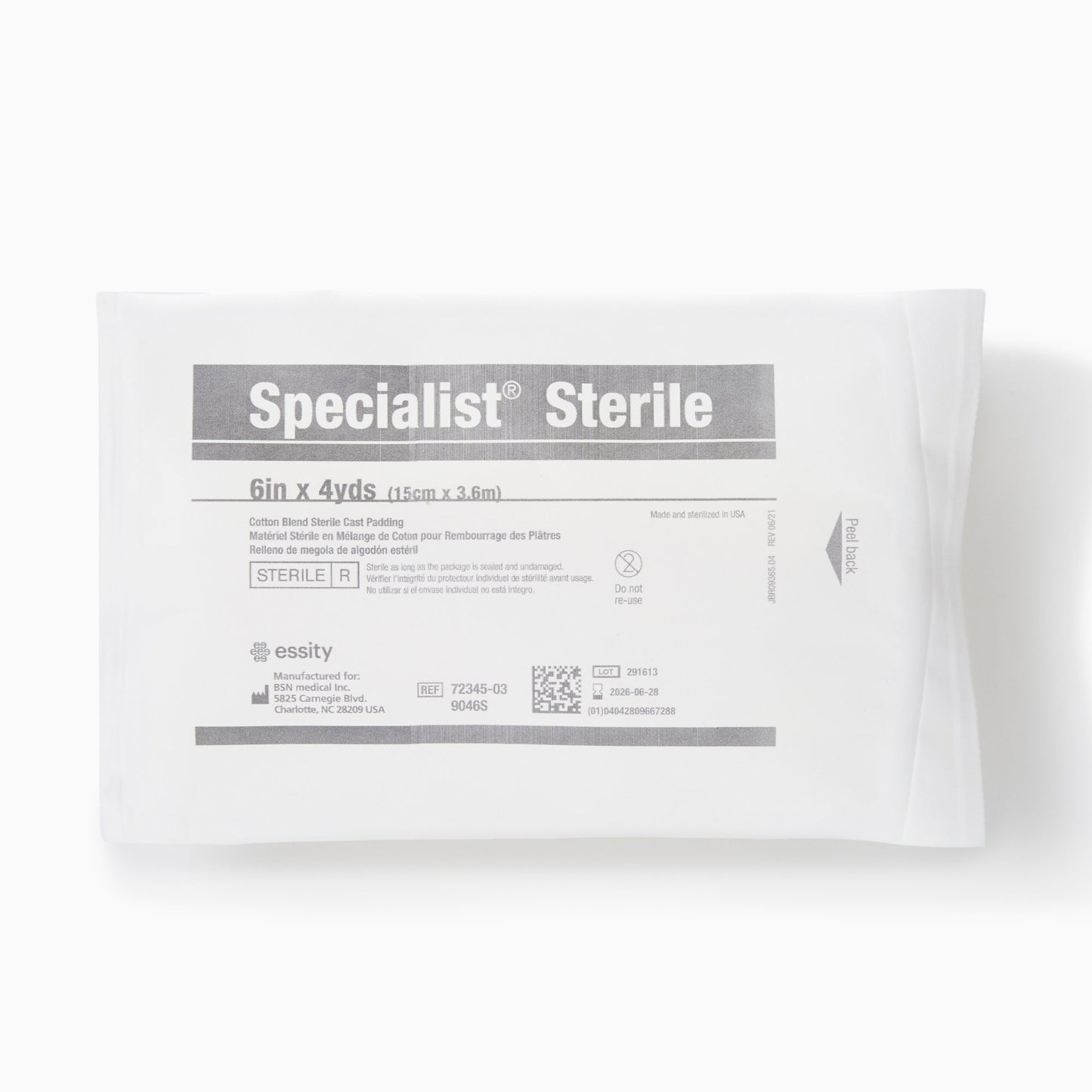 CAST STR COTTON BLEND6"X4YDS (25/CS)