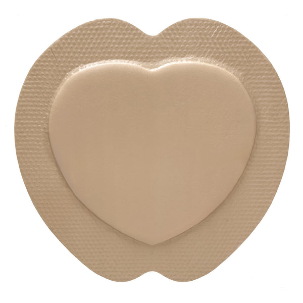 McKesson Hydrocellular Foam Dressing with Border Silicone Adhesive, Sacral