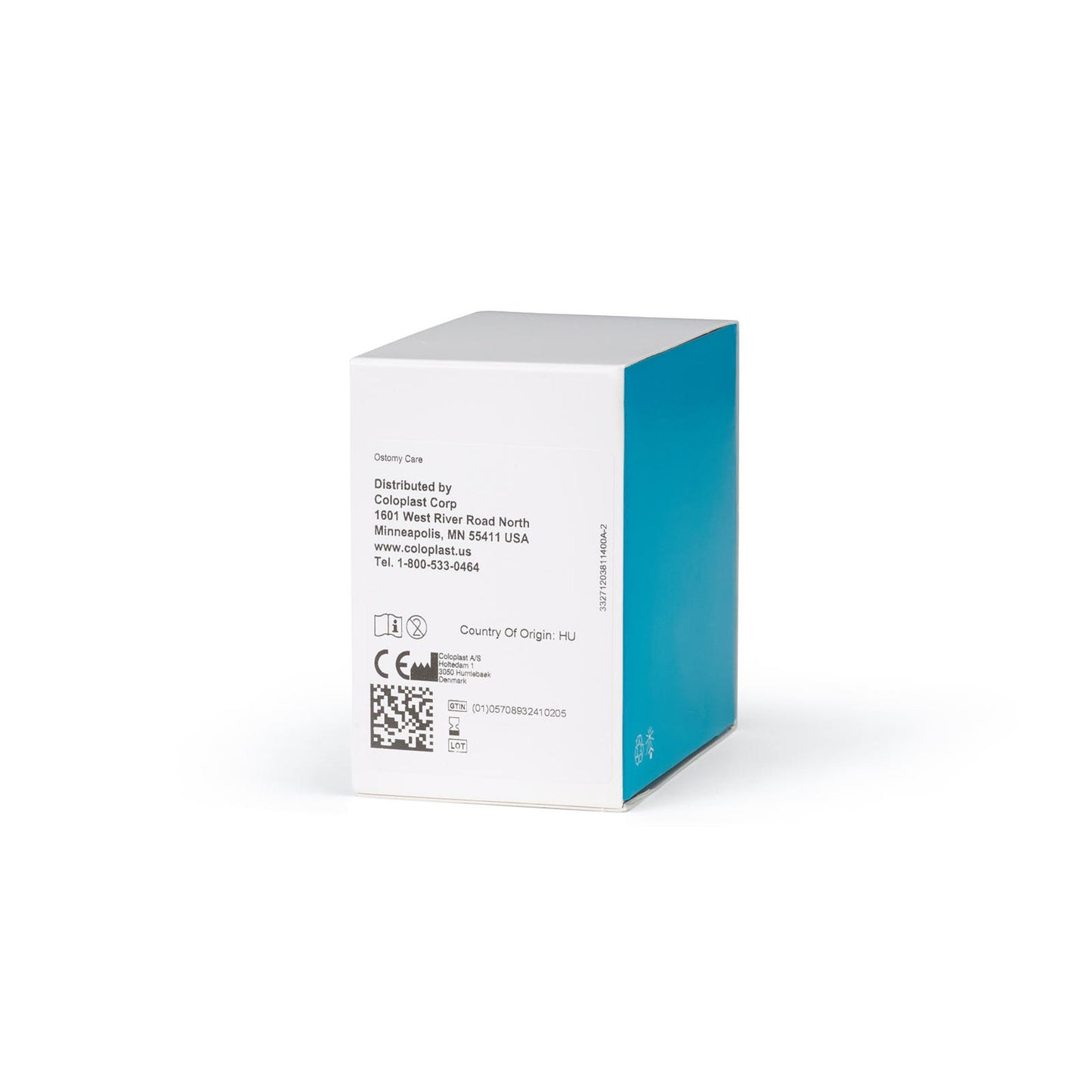 F/Ostomy Pouch Brava Thin 3/4"X2 1/2" (10/Bx)