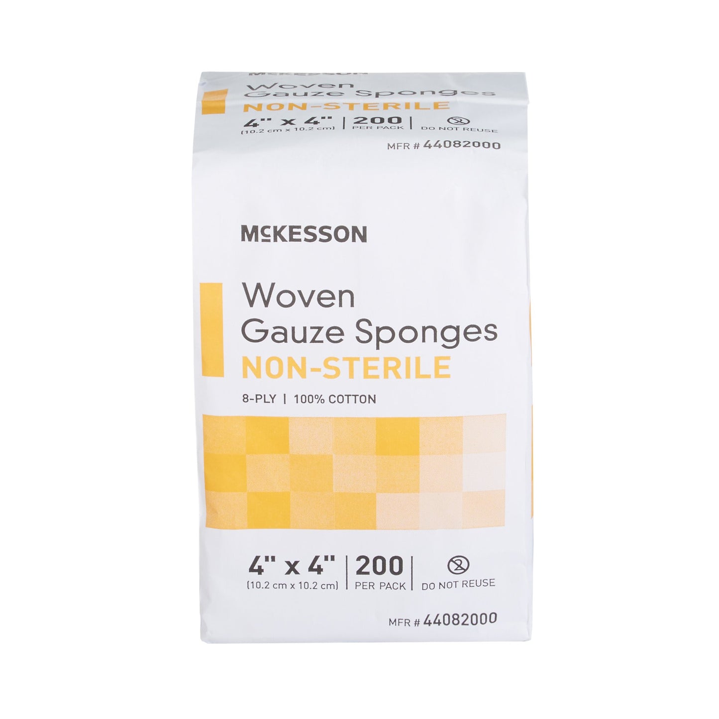 McKesson Gauze Sponge, 4 x 4 Inch, 8-Ply