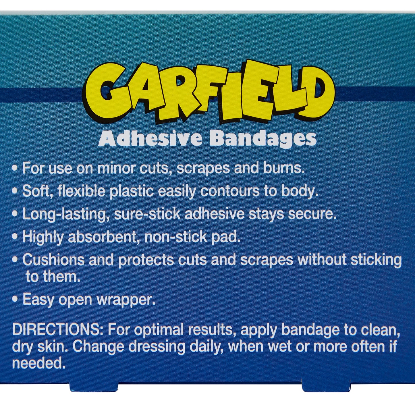ASO Round Kid Design (Garfield) Adhesive Spot Bandage, 7/8 Inch