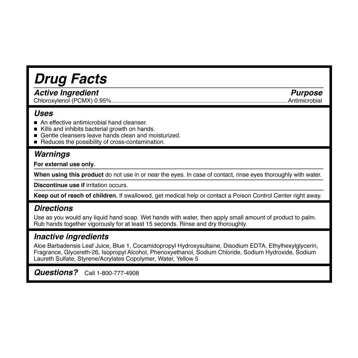 McKesson Antimicrobial Lotion Soap, Herbal Scent, 1-gallon jug