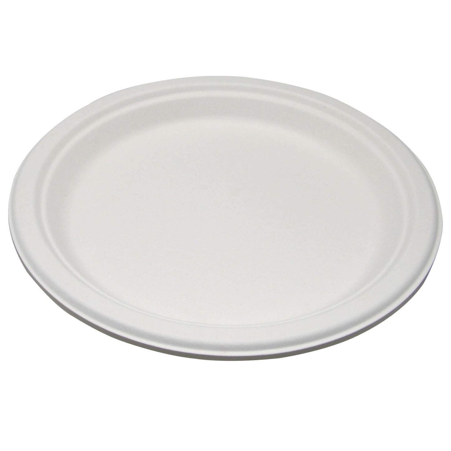 FIBER BAGASSE SUGARCANE WHT 9" (500/CS)