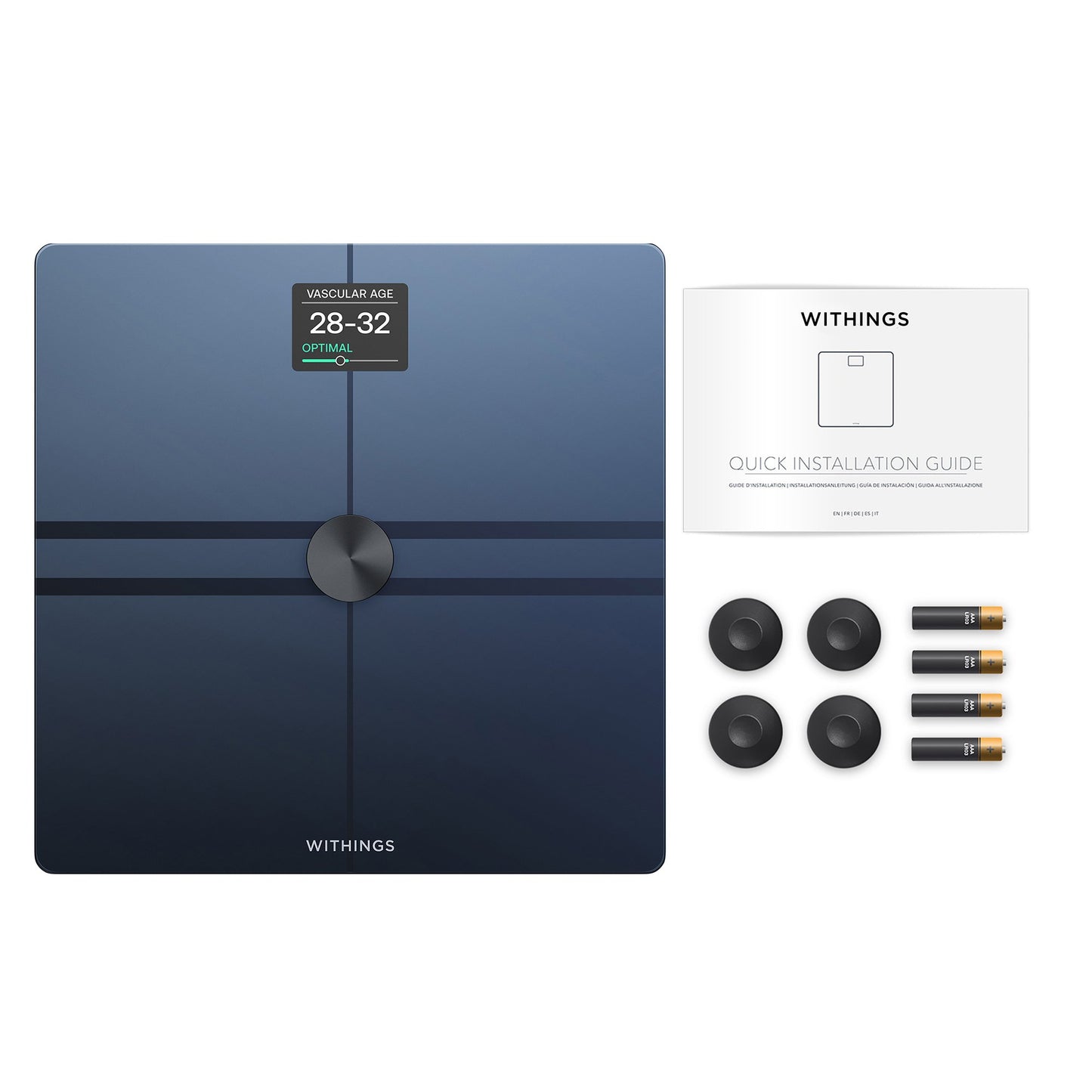 Withings Body Comp Wifi Smart Scale, Black