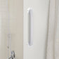 McKesson Wall Grab Bar, White Steel, 12-Inch Length