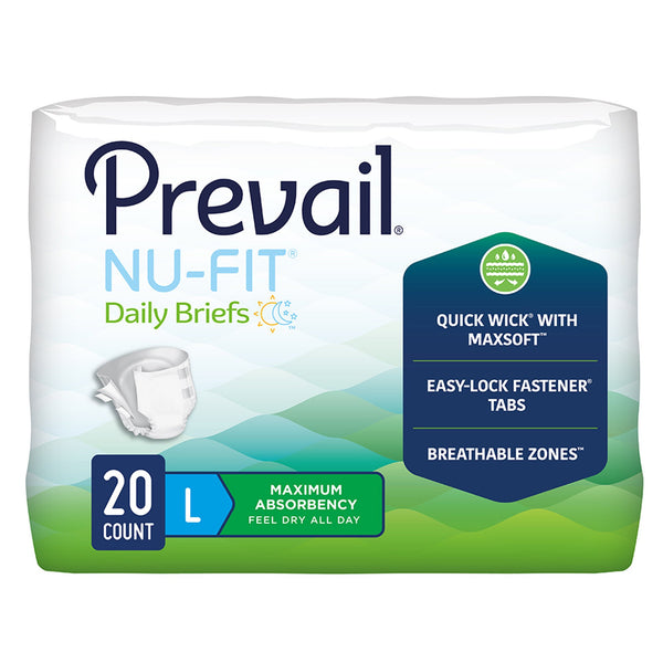 PREVAIL NUFIT MAX ABSRBADLT LG (20/BG 4BG/CS)