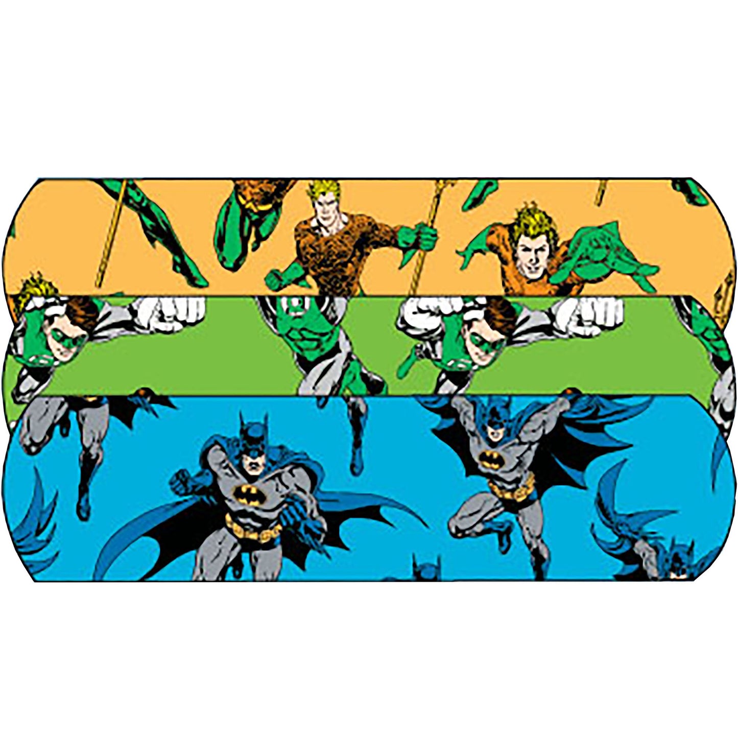 American® White Cross Stat Strip® Kid Design Justice League Adhesive Strip