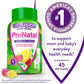 Vitafusion PreNatal Gummies Natural Raspberry Lemonade Flavor